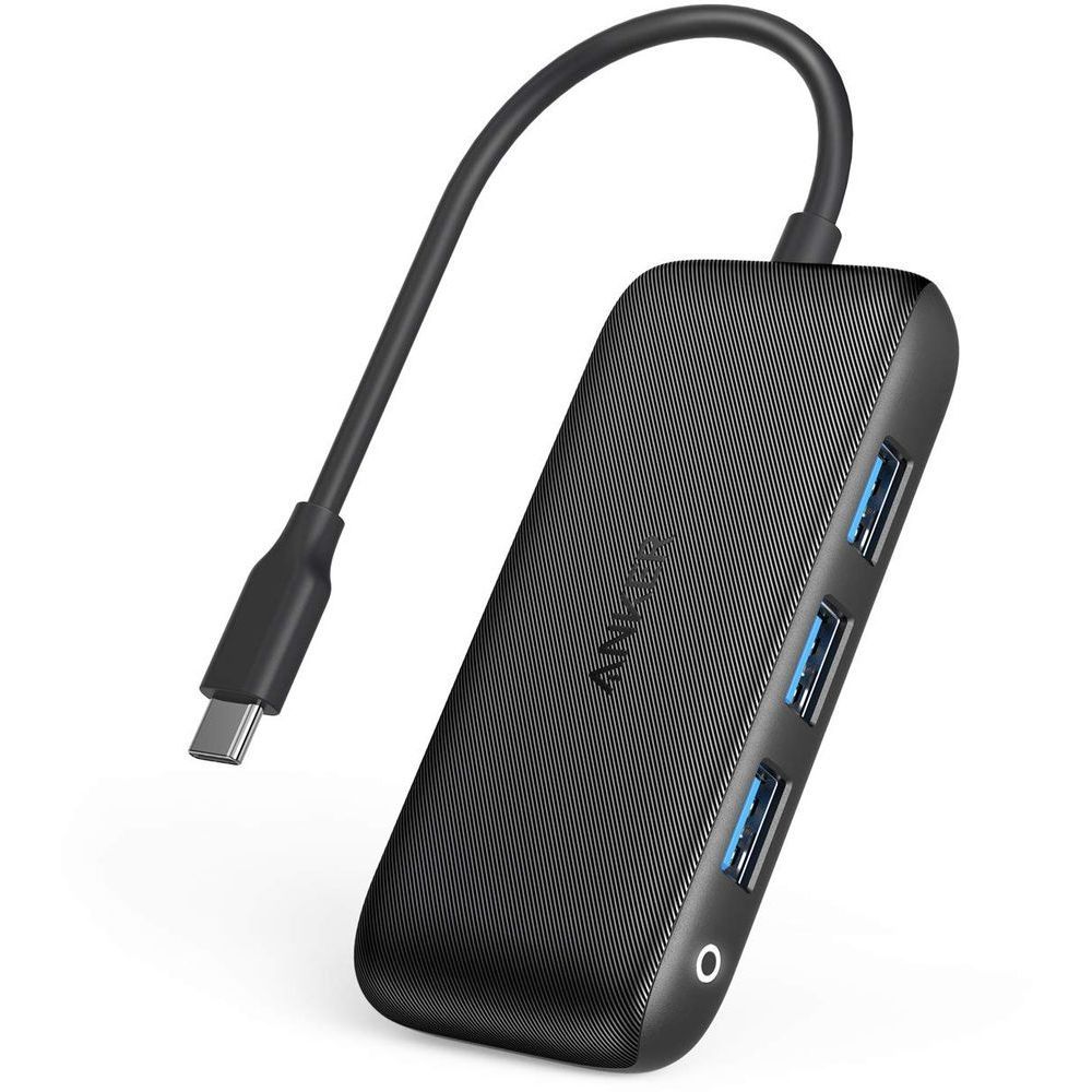 Anker Powerhub Anker Classic 4-in-1 USB-C Hub Black