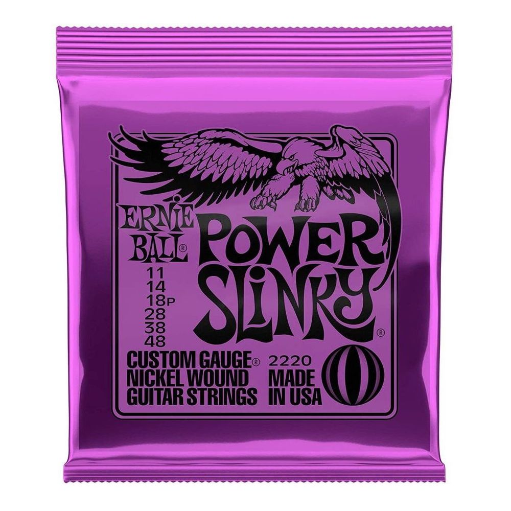 Ernie Ball 2220 Extra Slinky Electric Guitar Strings - Nickel Wound (08-38 Gauge)