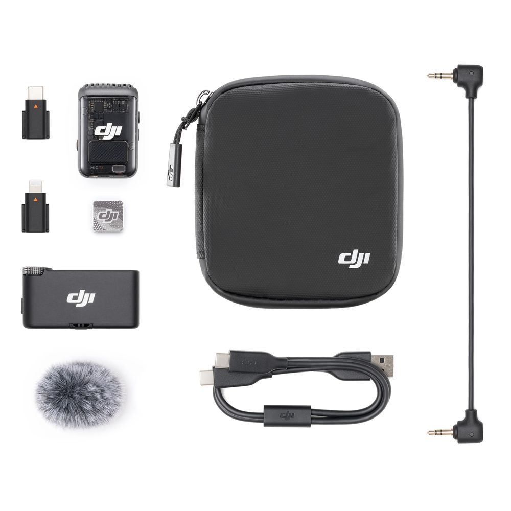 DJI Mic 2 Wireless Microphone Single Kit - (1 TX + 1 RX)