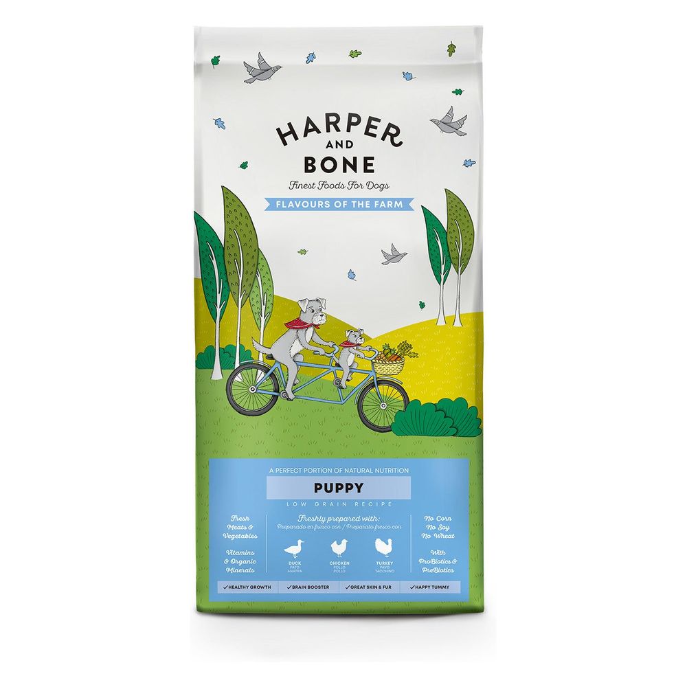 Harper & Bone Puppy Dog Flavours of the Farm 2kg