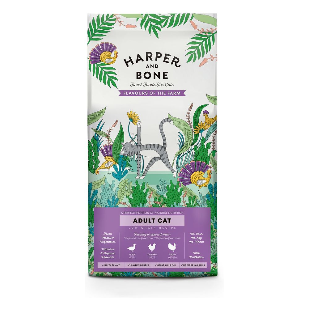 Harper & Bone Cat Adult Flavours of the Farm 2kg