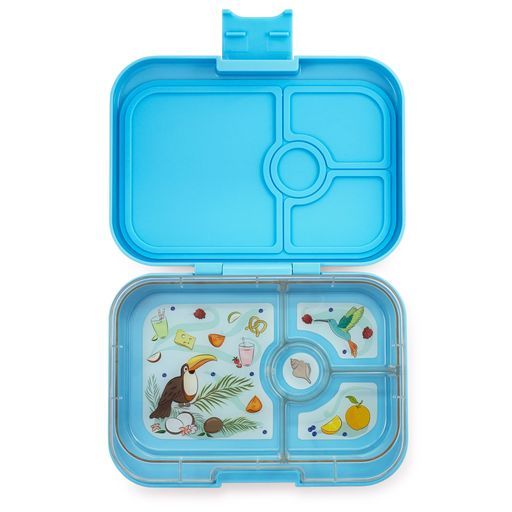 Yumbox Panino 4-Compartment Bento Box - Nevis Blue 4