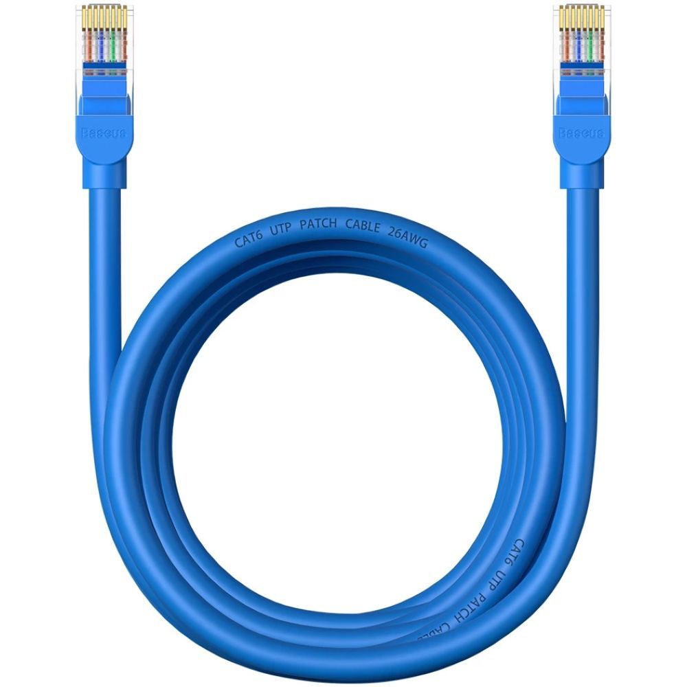 Baseus High Speed CAT6 Gigabit Ethernet Cable 3M - Galaxy Blue