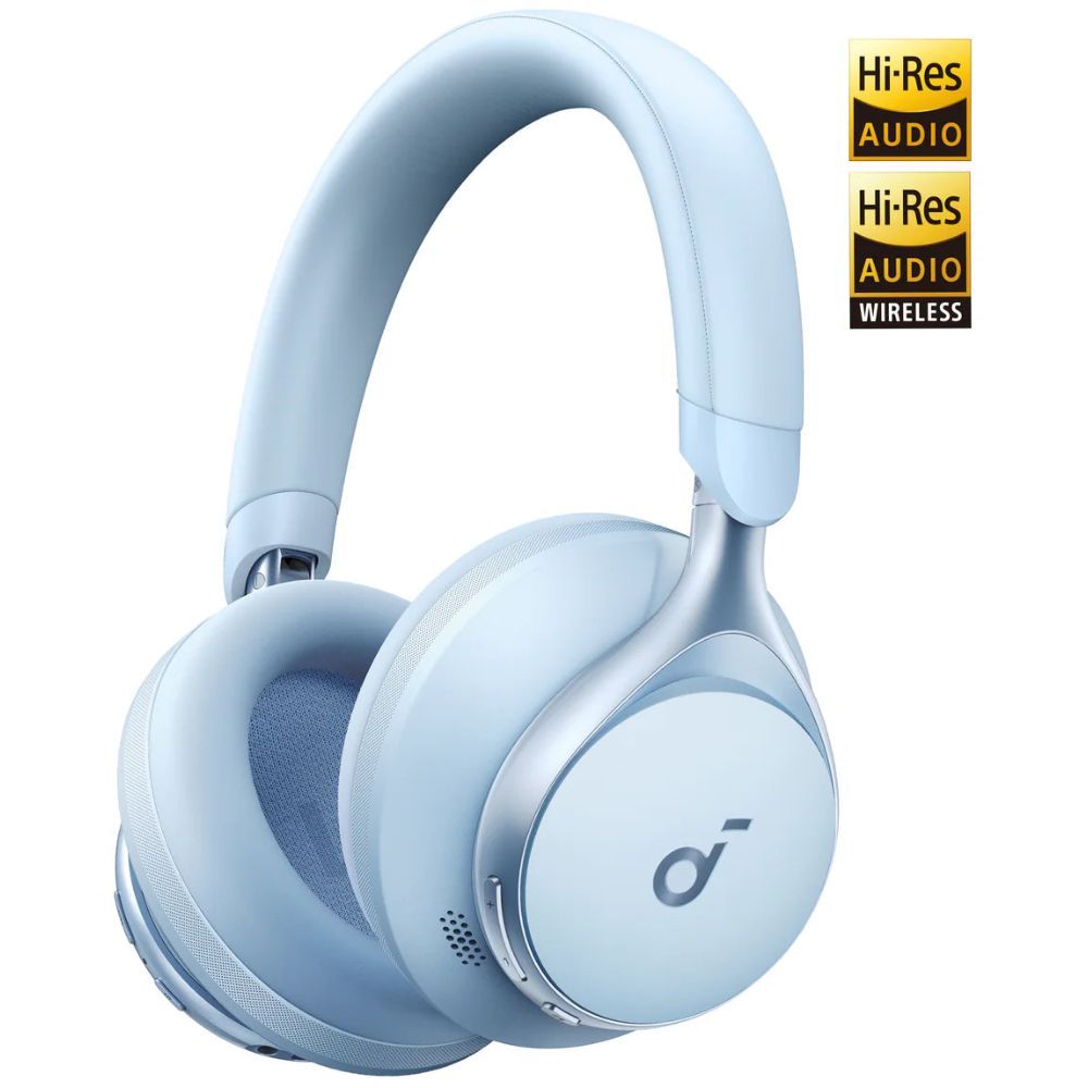 Soundcore Space One Active Noise Cancelling Headphones - Sky Blue