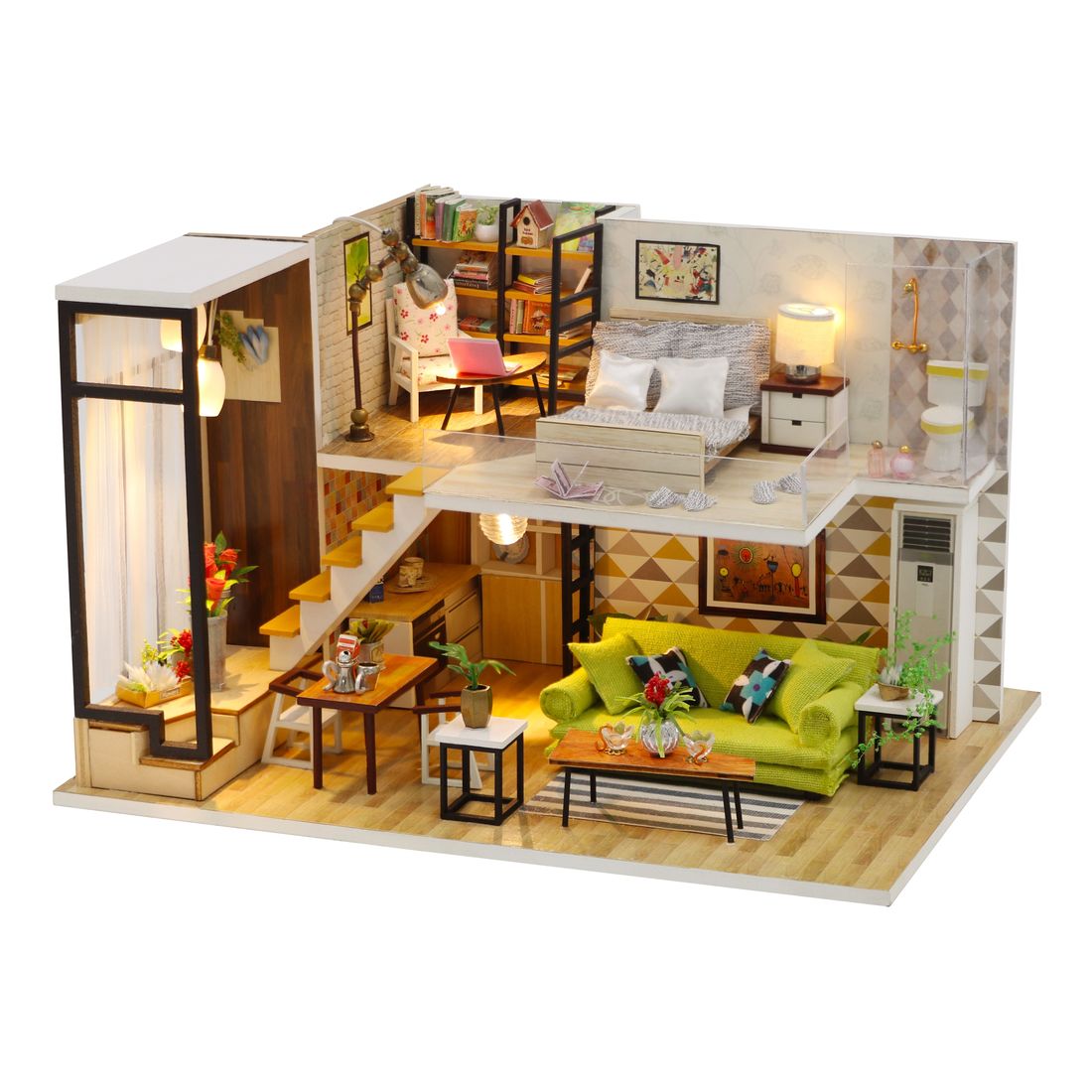 Cottage Enjoy The Romantic Nordic DIY Dollhouse