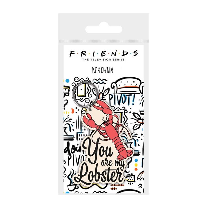 Pyramid International Friends You Are My Lobster Keychain (4.5 X 6cm)