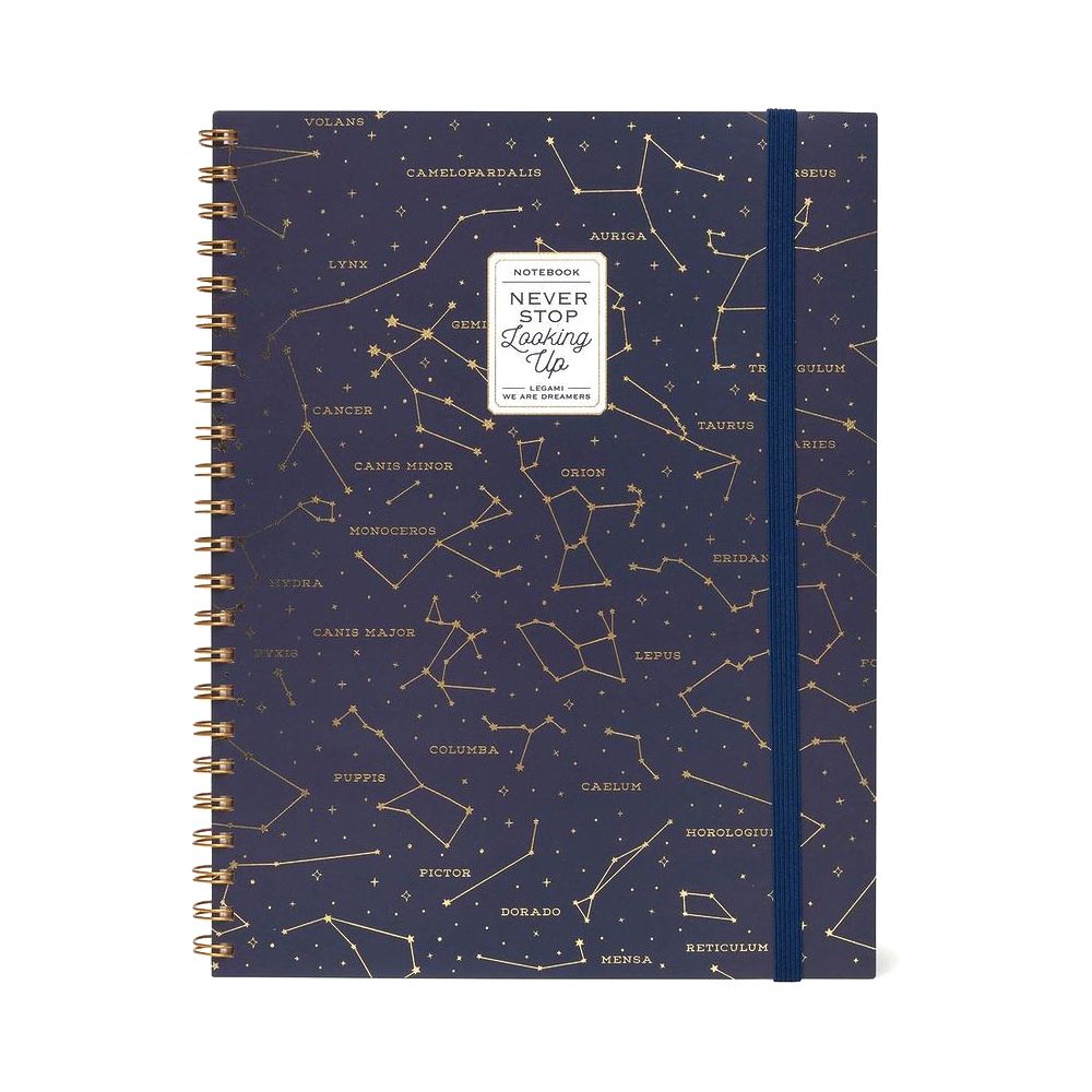 Legami Trio - 3 In 1 Notebook With Spiral - A4 - Stars