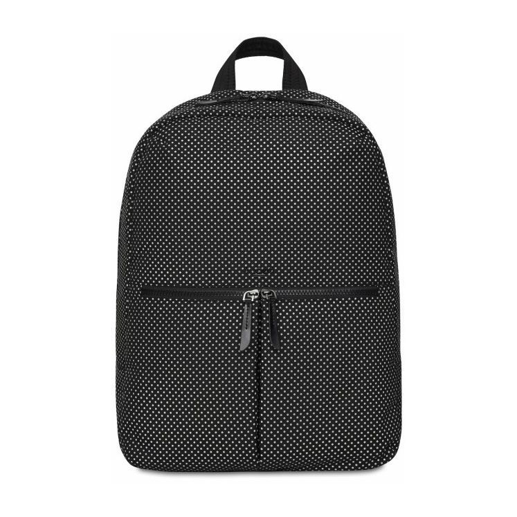 Knomo Berlin Polyester Laptop Backpack 15-inch - Black Reflective