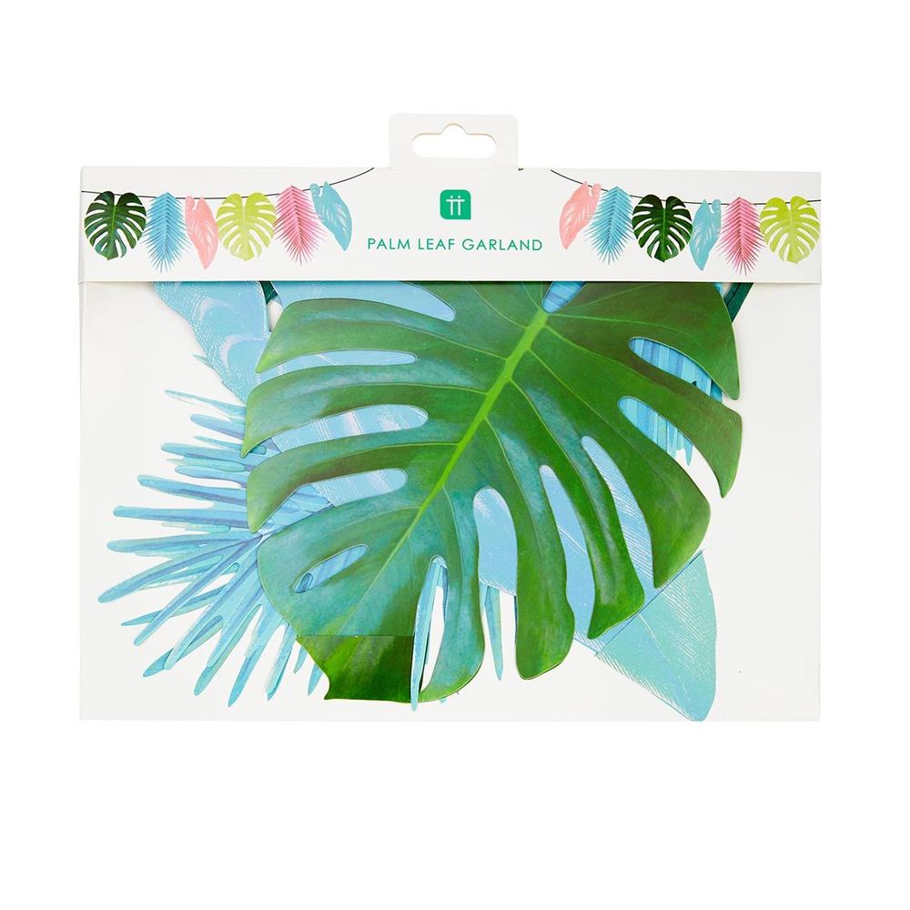 Talking Tables Fiesta Multi Colour Palm Leaf Garland 2.6m