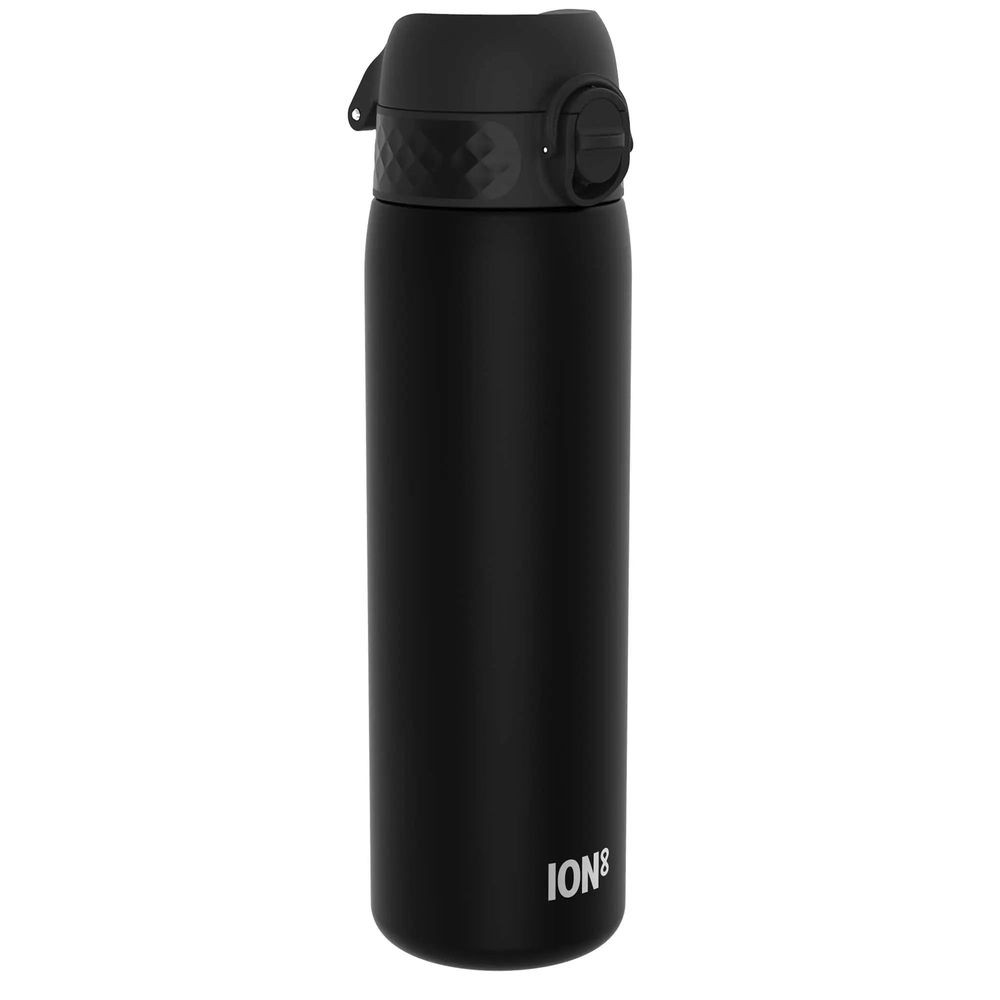 ION8 Leak Proof Slim Water Bottle BPA Free Black 500ml