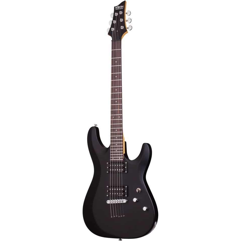 Schecter 430 Electric Guitar C-6 Deluxe - Satin Black (SBK)