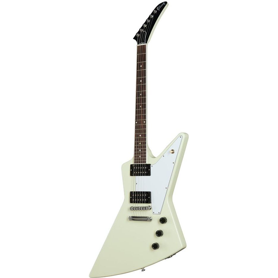 Gibson Guitar DSXS00CWCH1 '70s Explorer Electric Guitar - Classic White - Included Hardshell Case