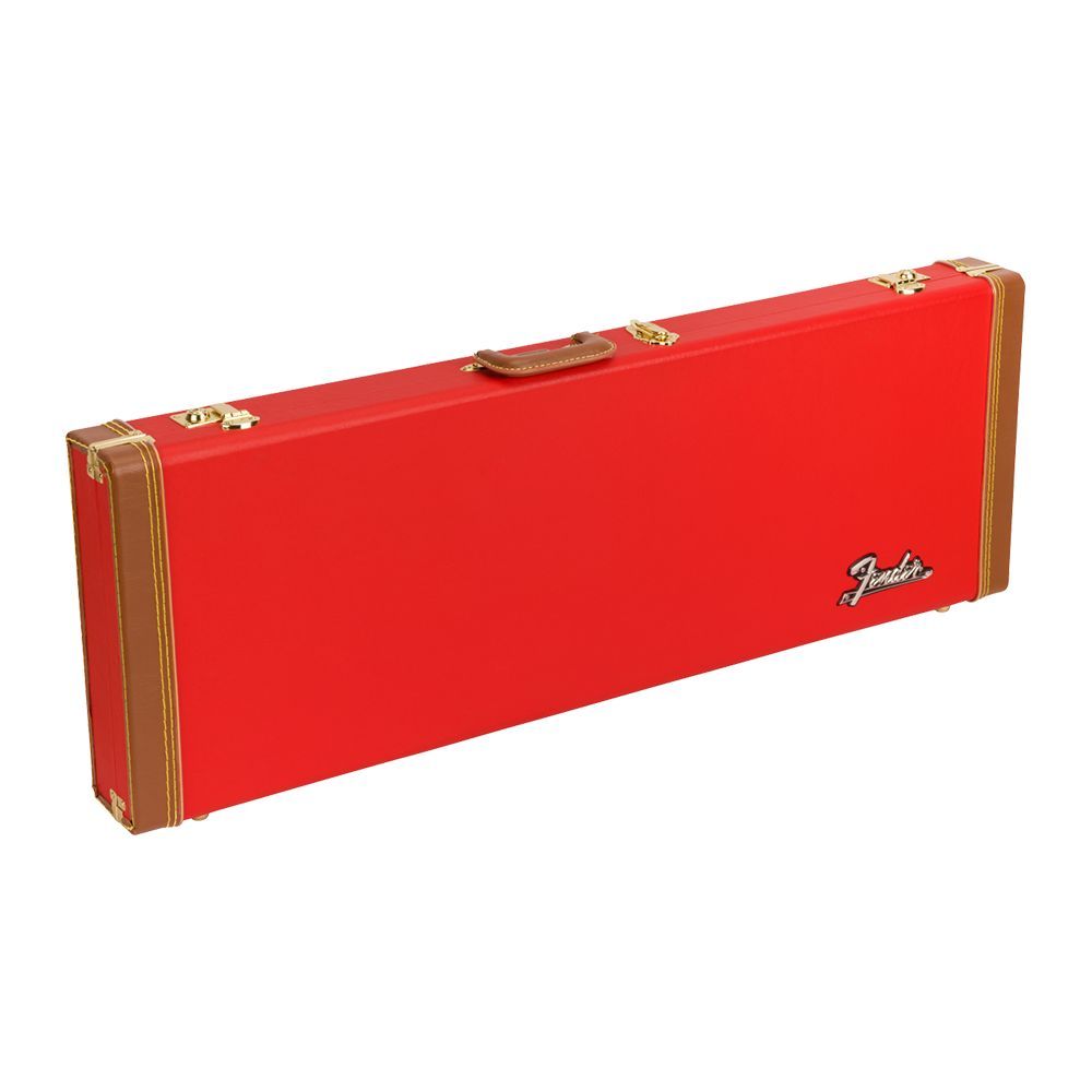 Fender Classic Series Wood Case For Strat/Tele - Red