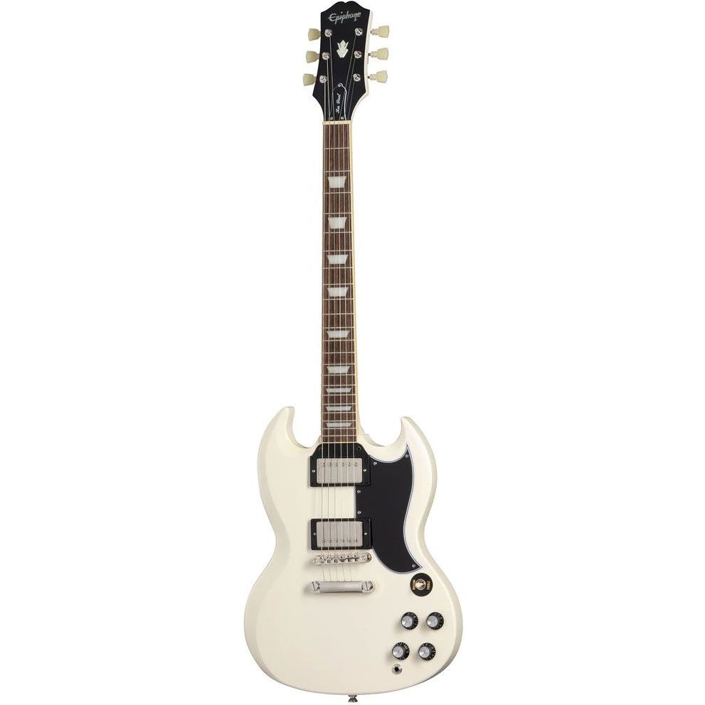 Epiphone EIGC61SGACWNH1 1961 Les Paul SG Standard - Aged Classic White - Include Hardshell Case