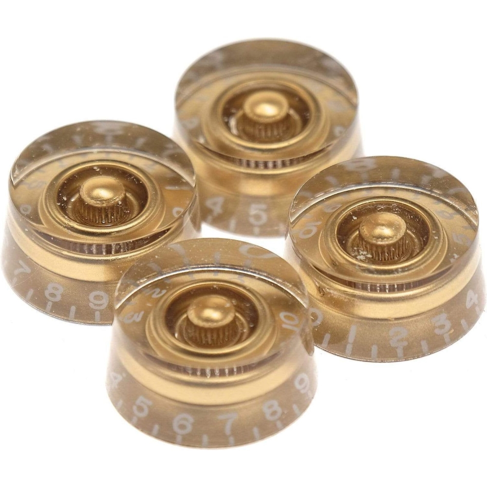 Gibson Accessories PRSK-020 Speed Knobs 4 Pieces / Pack - Gold