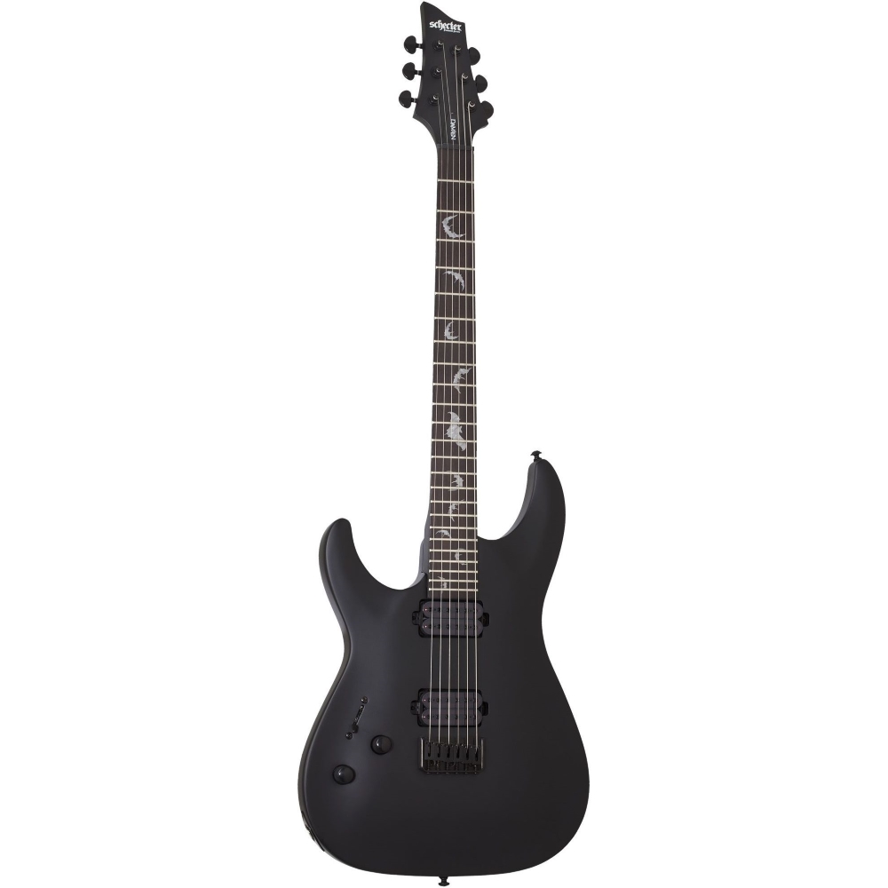 Schecter 2473 Electric Guitar Damien-6 Left Handed - Satin Black