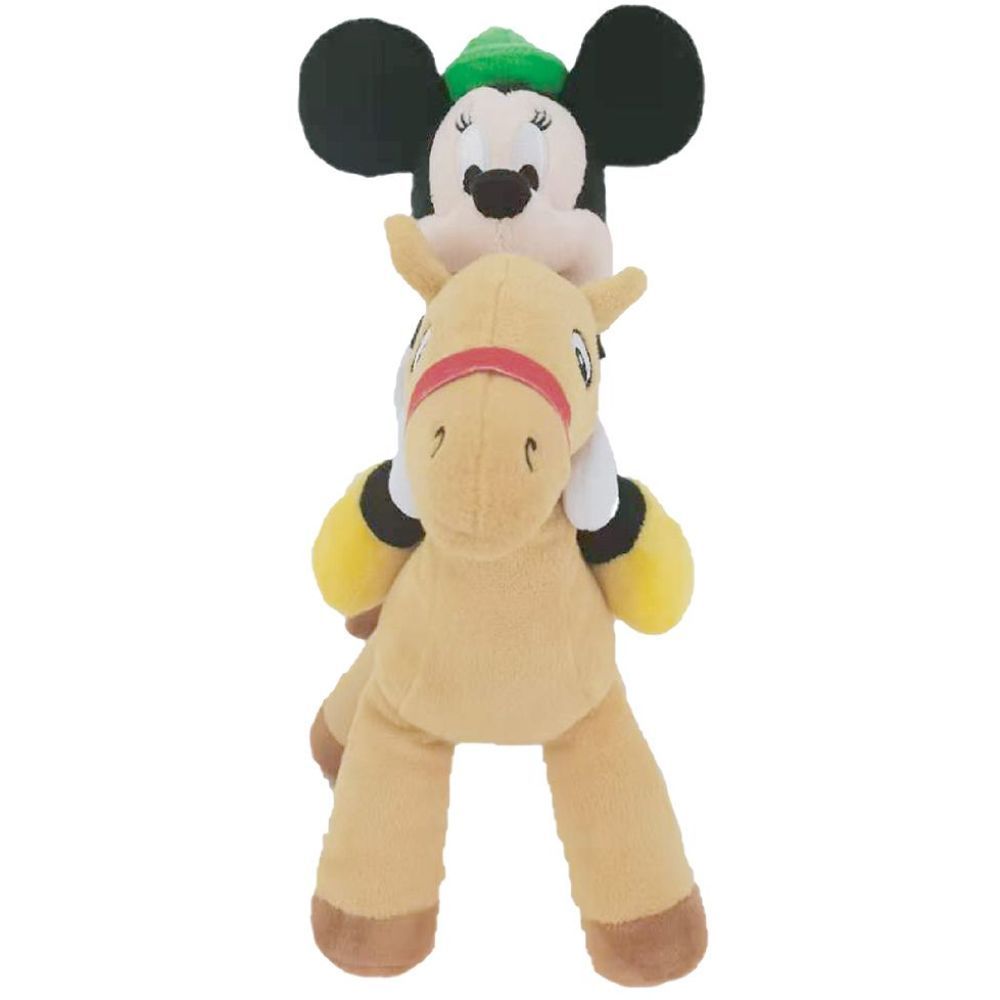 Disney Plush 13-Inch Minnie Mouse On Camel Plush Toy