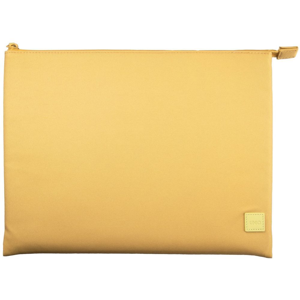 UNIQ Lyon Snug-Fit Protective RPET Fabric Laptop Sleeve 14-inch - Canary