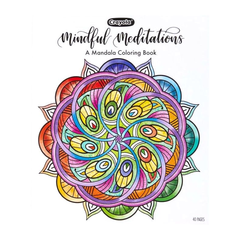 Crayola Mindful Mediations Mandala Coloring Book