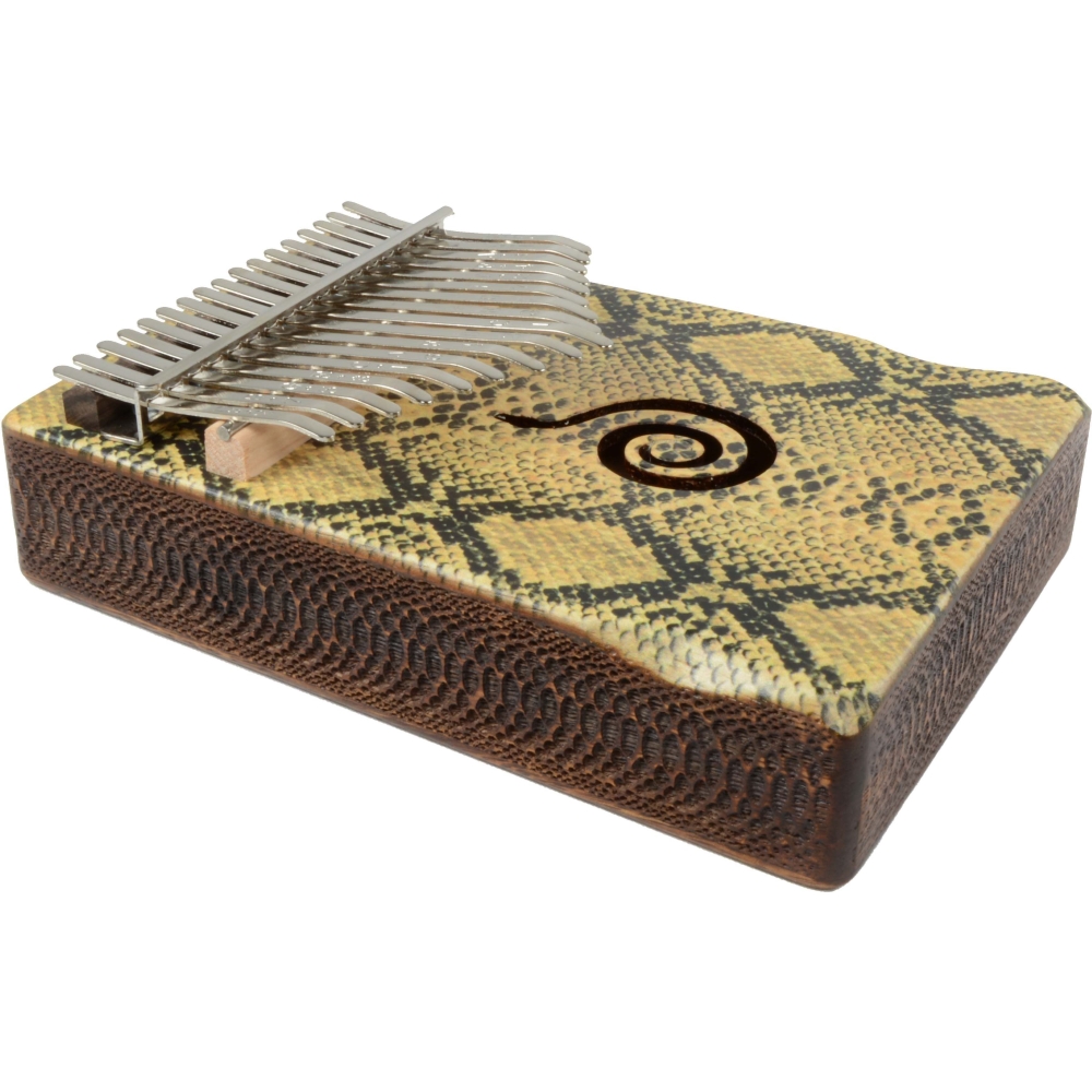 Mahalo MKA17PY Kalimba Python Design Key of C with Bag