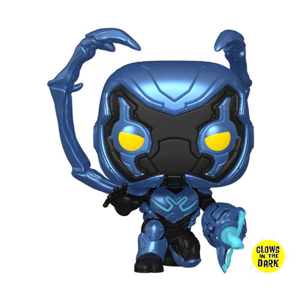 Funko Pop! Movies DC Comics Blue Beetle Pop! 11 Glow In The Dark 3.75-Inch Vinyl Figure