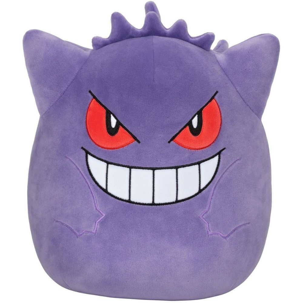 Jazwares Pokemon Squishmallow Gengar 10-Inch Plush Toy