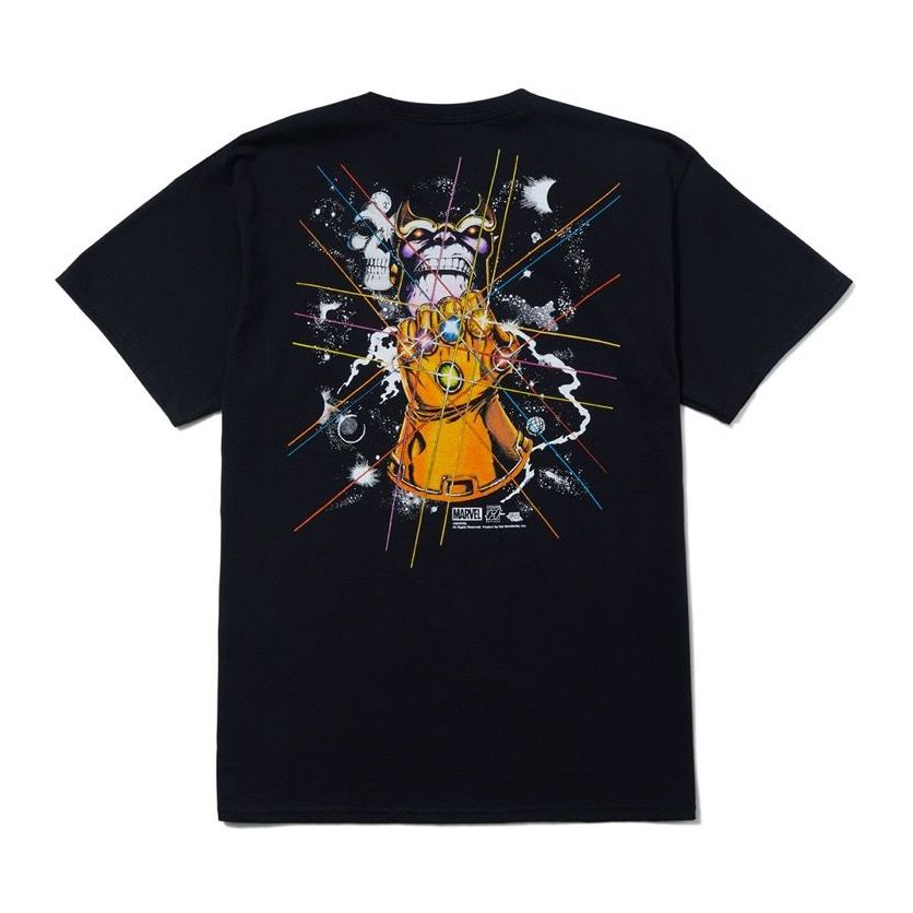 HUF x Avengers Oh Snap Short Sleeved T-Shirt - Black