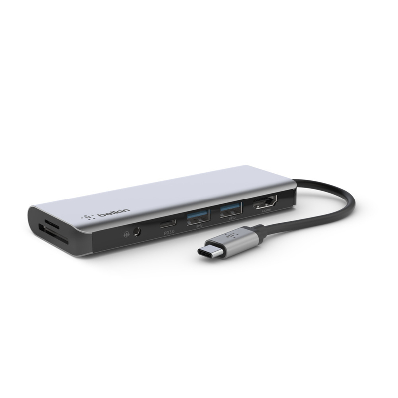 Belkin Connect USB-C 7-in-1 MultiPort Hub Adapter