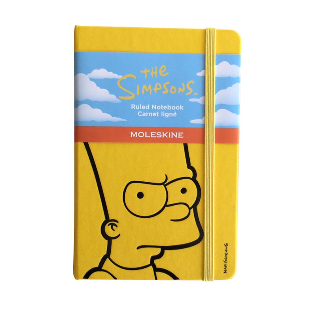 Moleskine Limited Edition Simpson Ruled Hard Notebook 324255