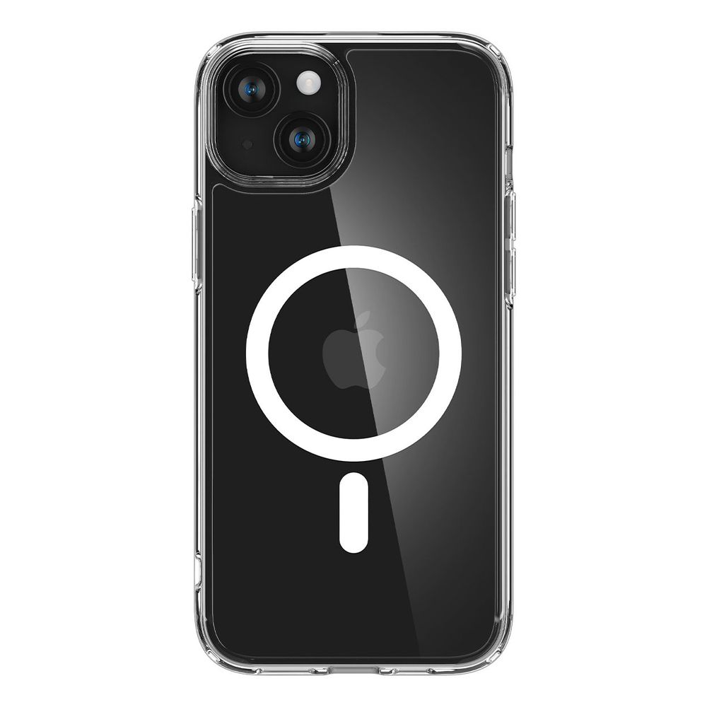 Spigen Crystal Hybrid Magfit Case for iPhone 15 Plus - White