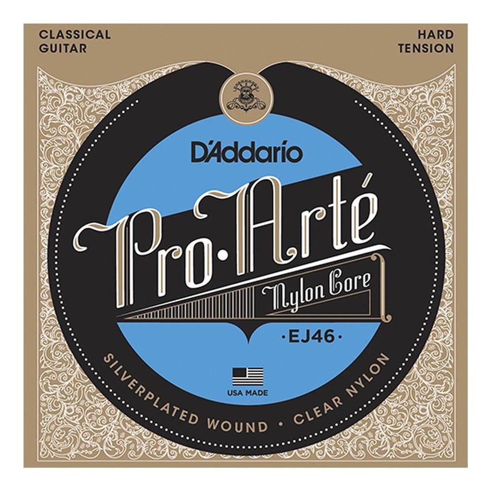 D'Addario Classical Guitar Strings Pro-Arte Nylon - Hard Tension