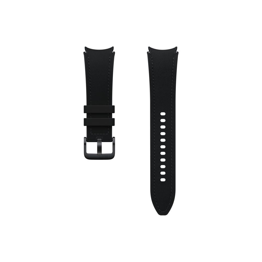 Samsung Watch 6 Leather Band (M/L) - Black