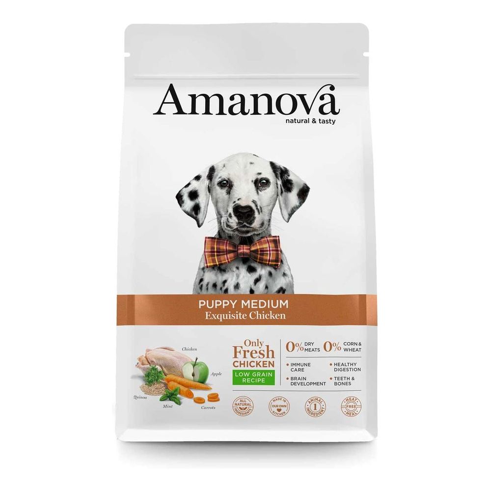 Amanova Dry Puppy Medium Exquisite Chicken - 2kg