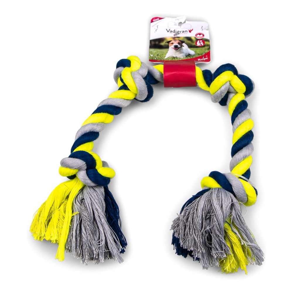 Vadigran Cotton Rope 4 Knots Blue/Yellow 260g 58cm