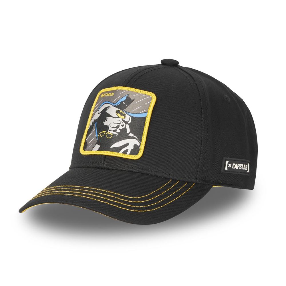 Capslab DC Comics Batman Flashy Avec Unisex Adult Trucker Cap - Black