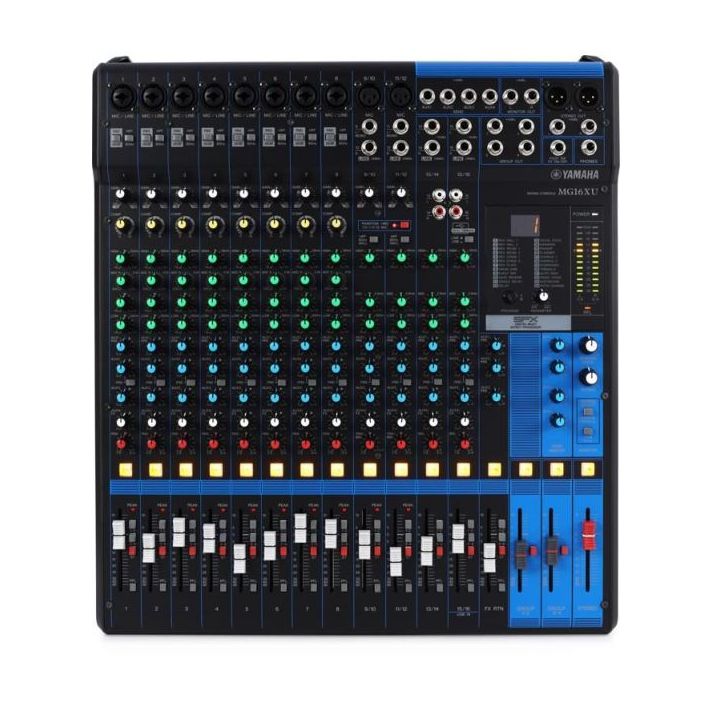 Yamaha 16-Channel Mixing Console with Effects USB MG16XU