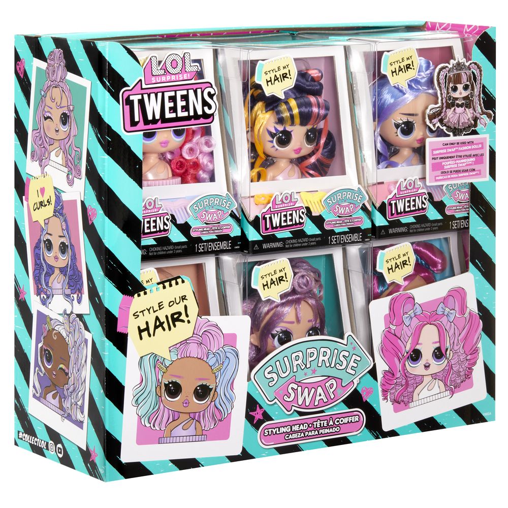 L.O.L. Surprise Tweens Surprise Swap Styling Head (Assortment - Includes 1)