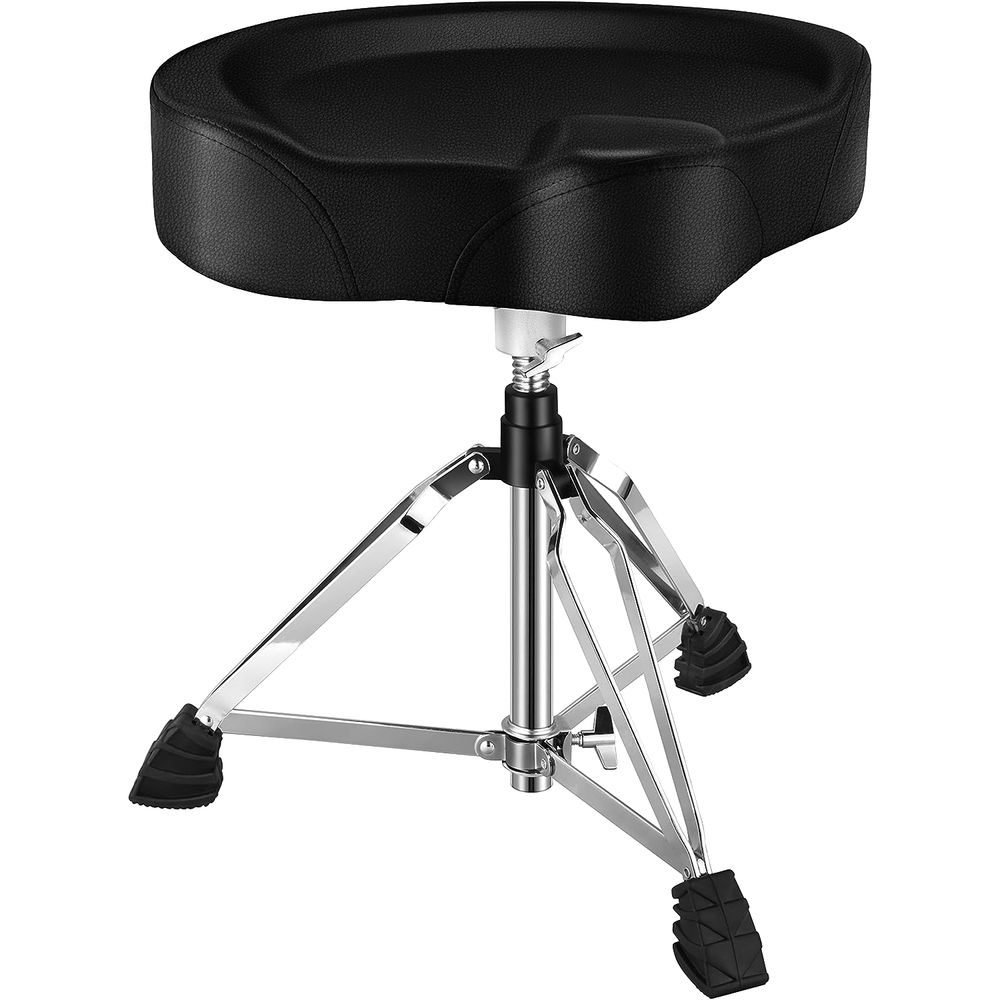 Donner EC3019 Adjustable Height Padded Drum Throne - Black