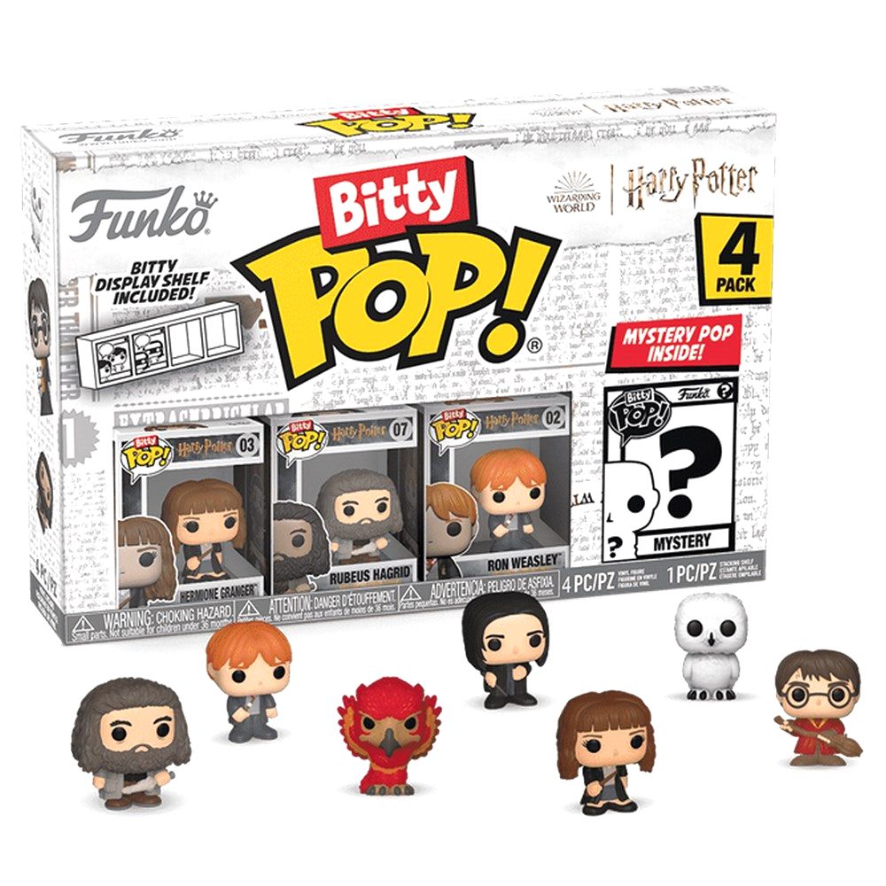 Funko Bitty Pop! Movies Harry Potter Hermione In Robe 1-Inch Vinyl Figure (Pack of 4) - FU71316