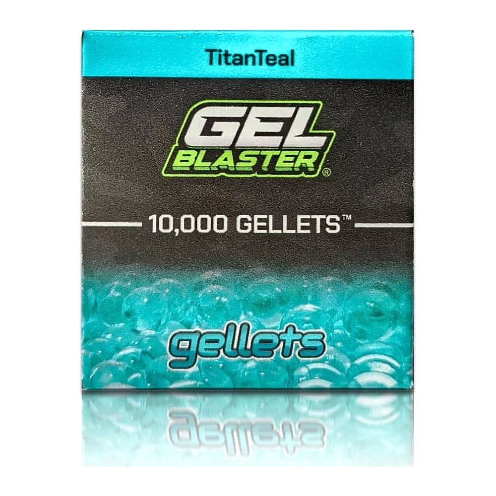 Gel Blaster Gellets - Teal (Includes 10000 Gellets)