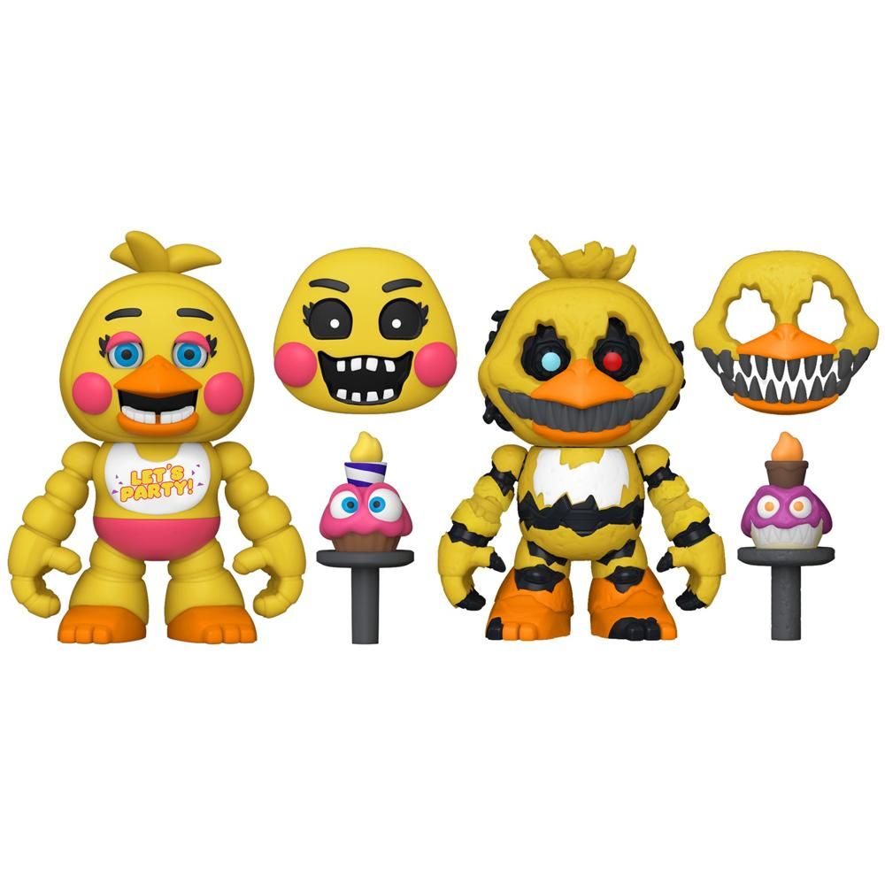 Funko Pop! Snap Games Five Nights At Freddys Nightmare Chica And Toy Chica 3.5-Inch Vinyl Figure (Pack of 2)
