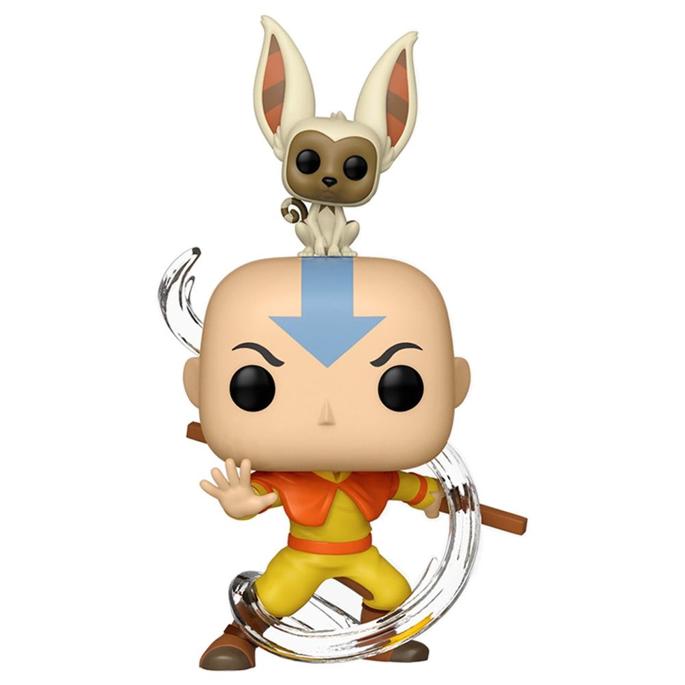 Funko Pop! Animation Avatar Aang With Momo 3.75-Inch Vinyl Figure