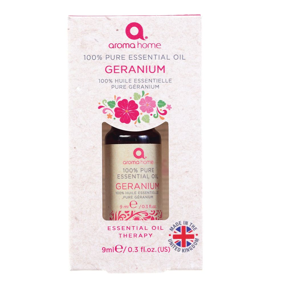 Aroma Home Geranium Essential Oil 9ml