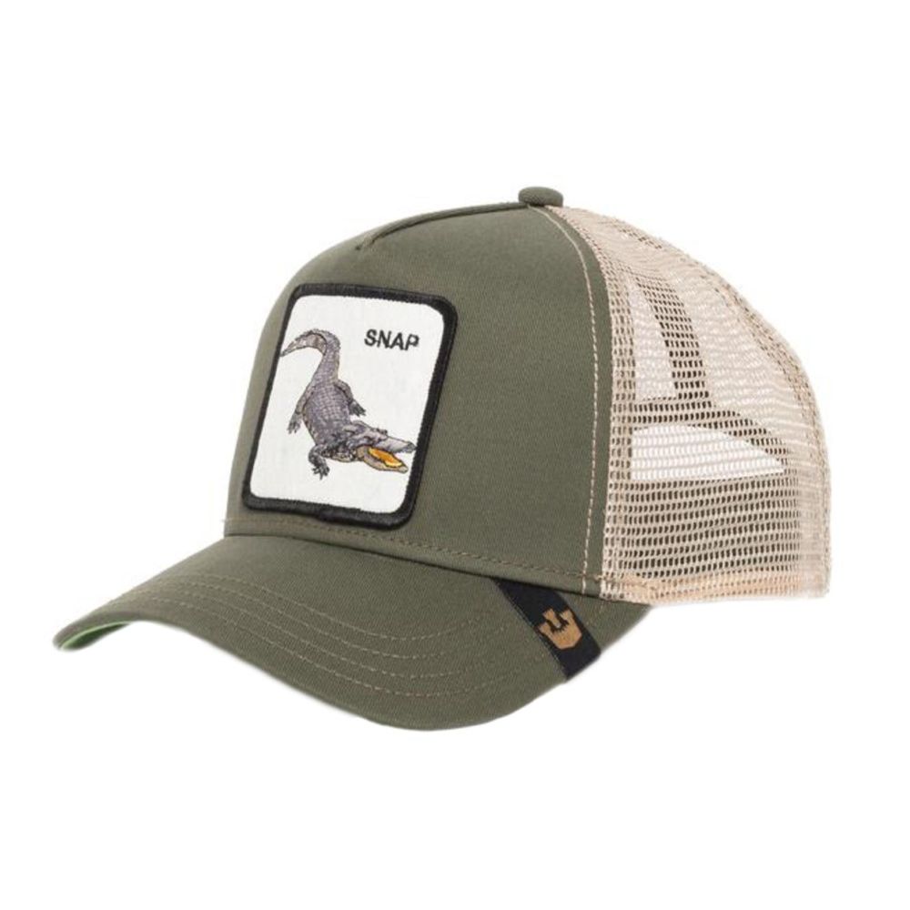 Goorin Bros Snap At Ya Unisex Trucker Cap Olive