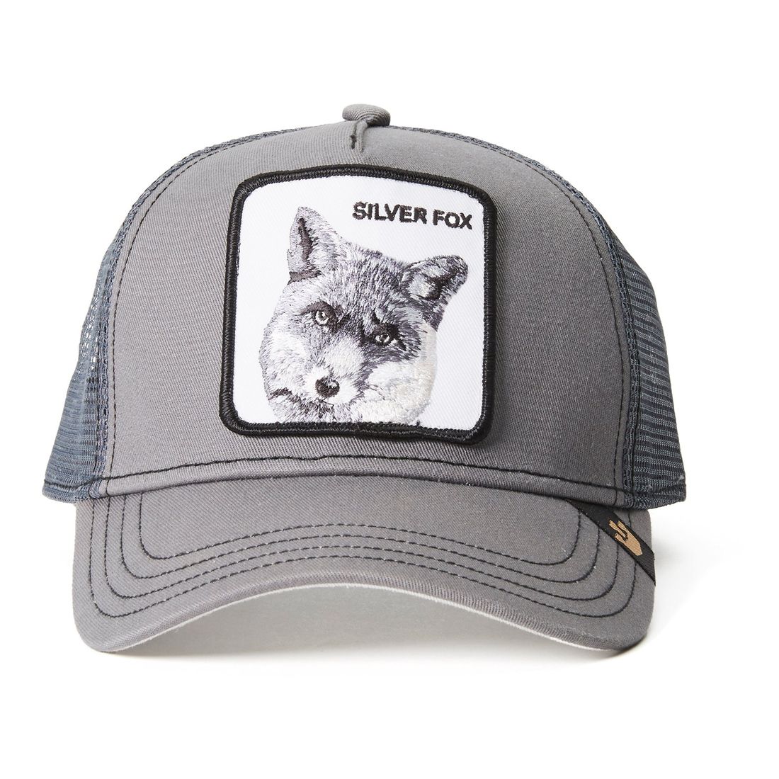 Goorin Silver Fox Unisex Trucker Cap Grey