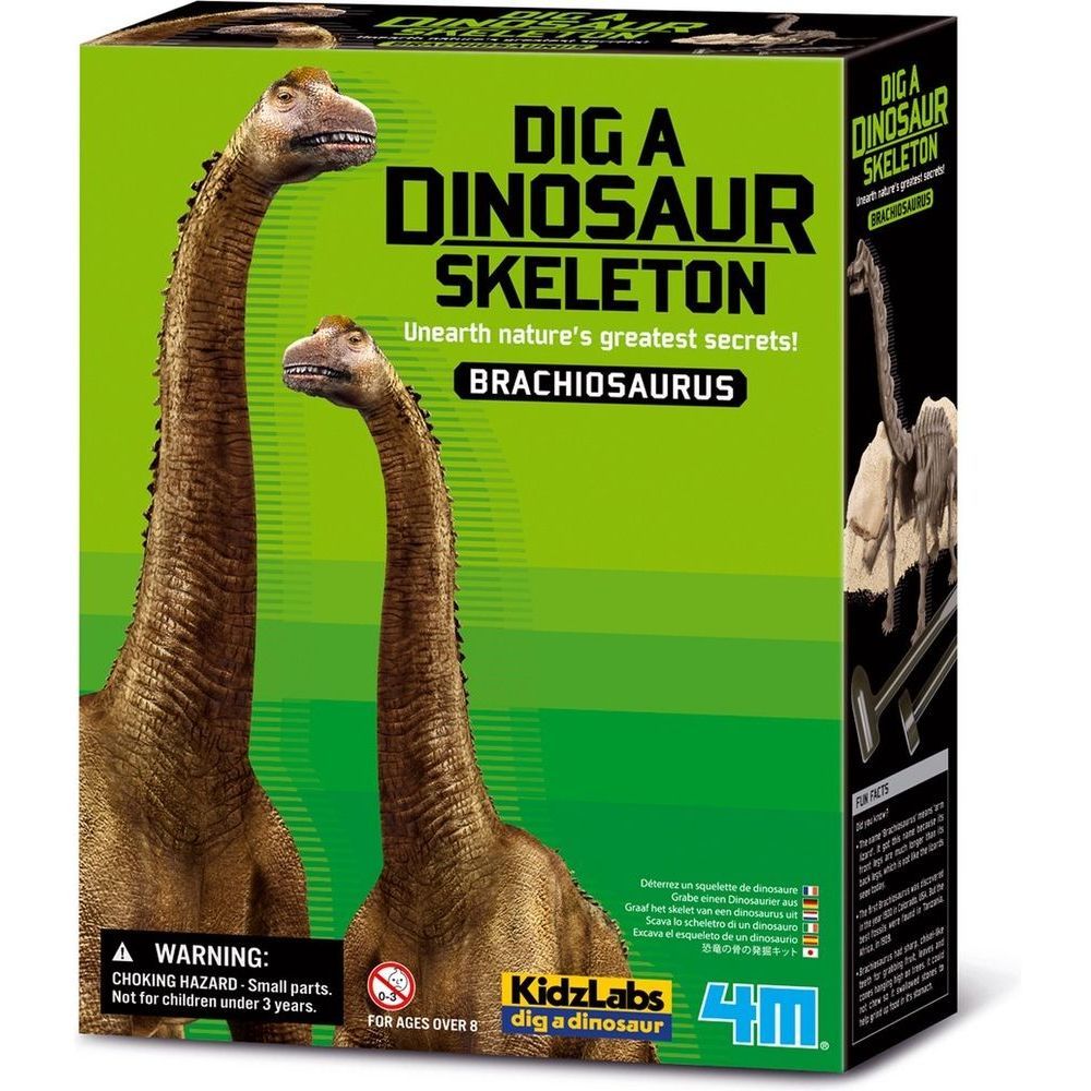 4M Kidz Labs Branchiosaurus Skeleton Excavation