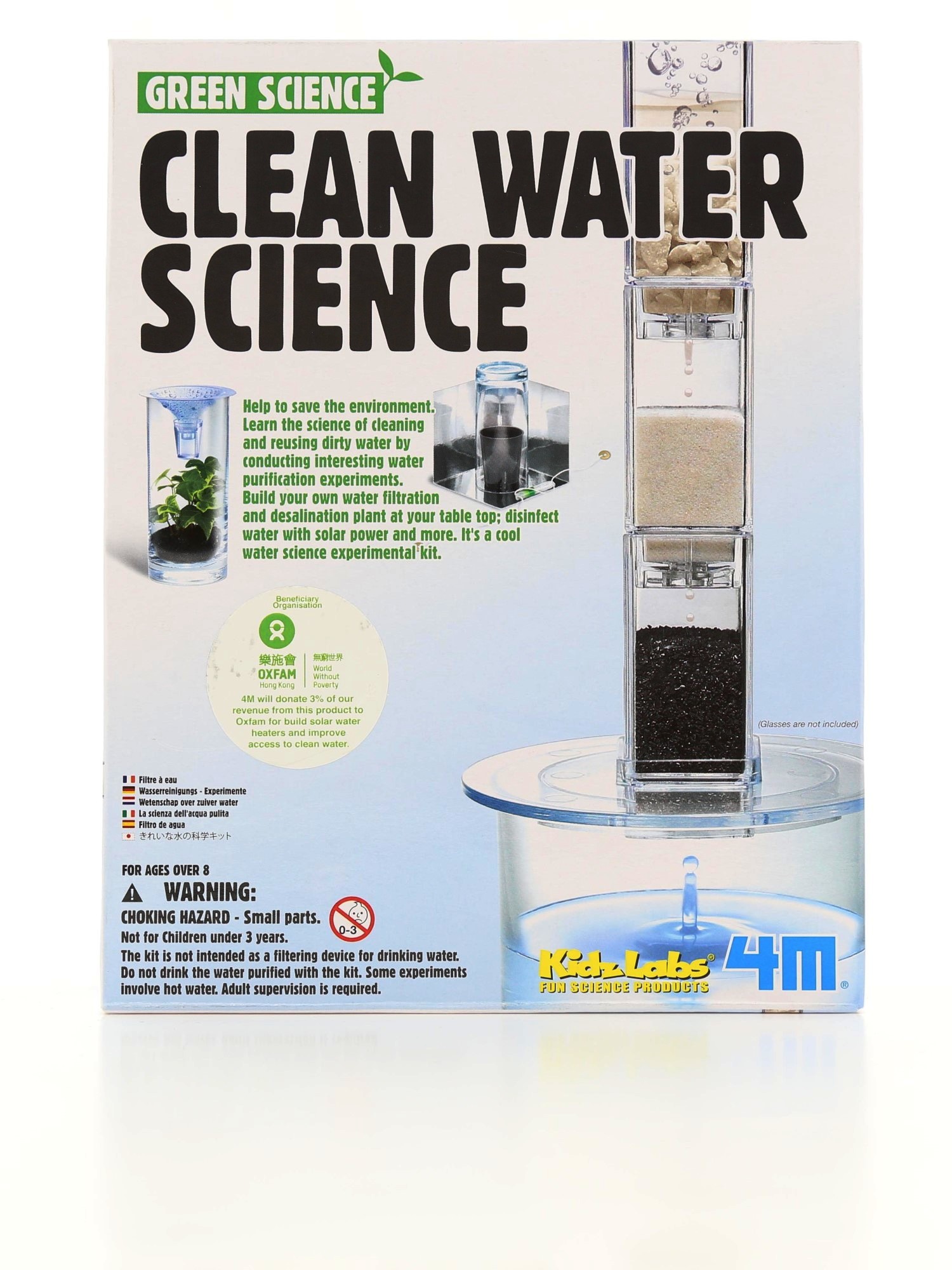 4M Kidz Labs Green Science Clean Water Science