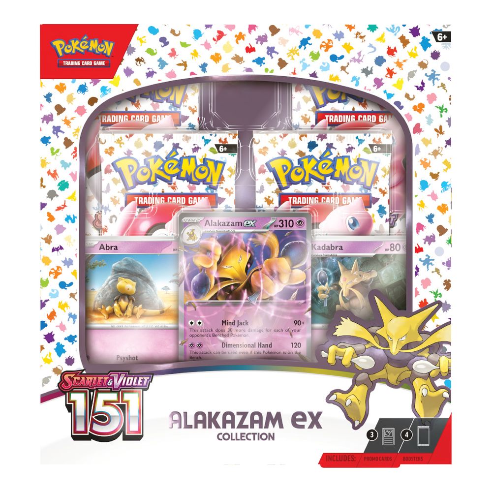 Pokemon TCG Scarlet & Violet 151 Alakazam EX Box Collection