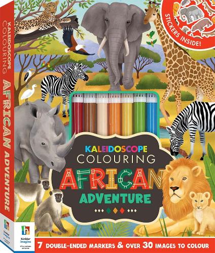 Kaleidoscope Colouring Kit African Adventure