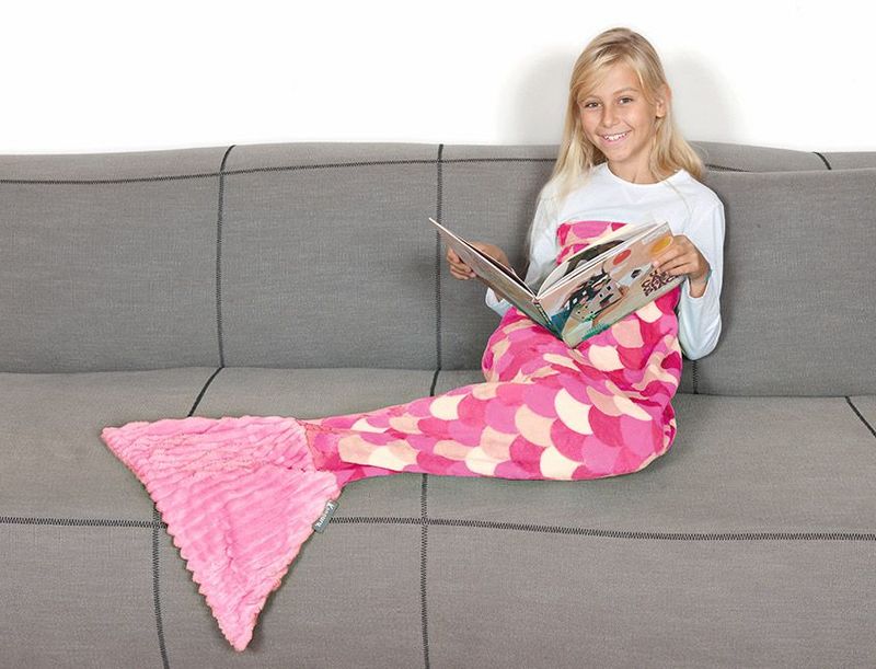 Kanguru 1194 Sirena Lilla Kids Blanket